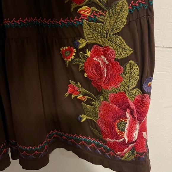 NWT Johnny Was Flower embroidered dress - Picture 4 of 8